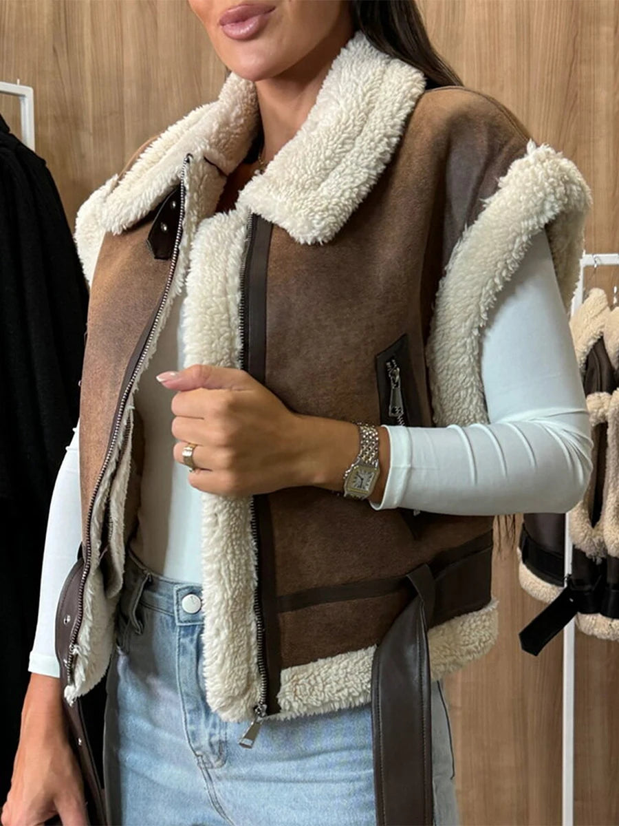 InMyEndz Queens Sherpa Vest – Street Luxe Winter Edition
