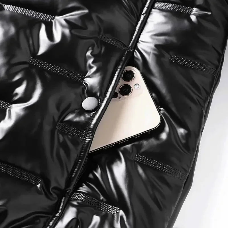InMyEndz Elite “Bandito Lustri” Glossy Hooded Padded Parka