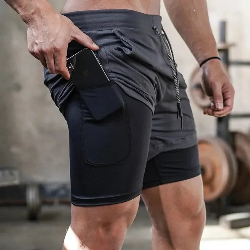 InMyEndz Elite “Urban Recon” 2‑in‑1 Camo Commando Shorts
