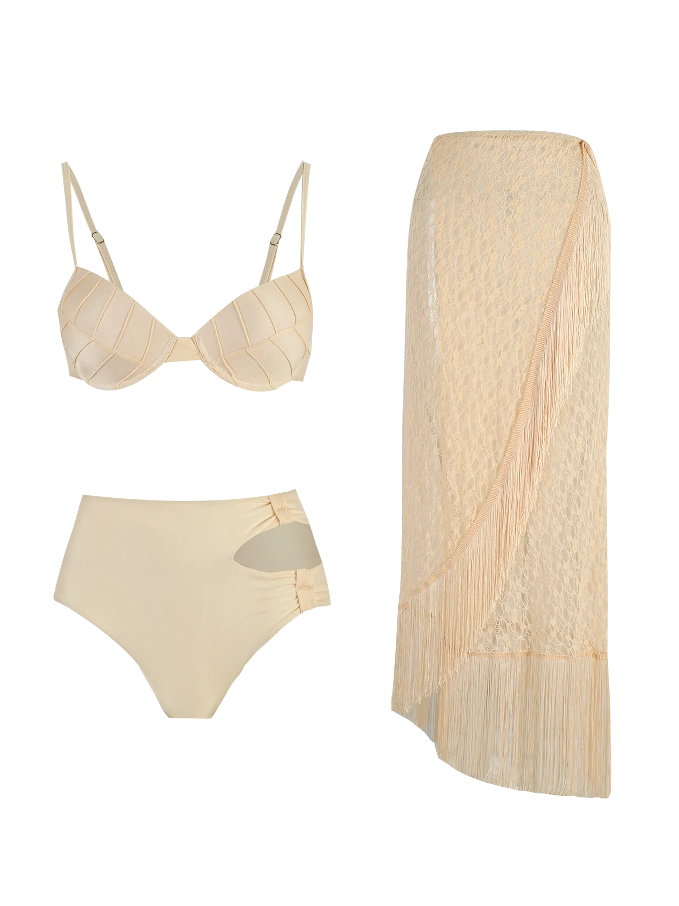 InMyEndz Queens 3PC Tassel Bikini – Heatwave Empire Edition