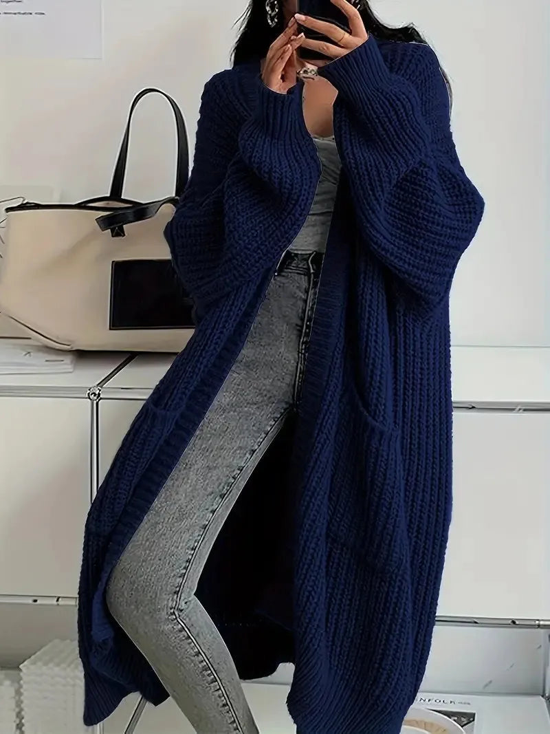 InMyEndz Queens Long Knit – Cozy Prestige Cardigan