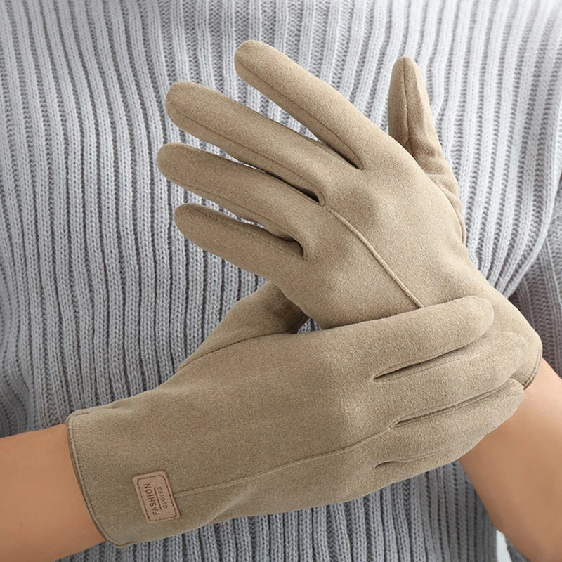 InMyEndz Suede Winter Gloves – Velvet Grind Edition