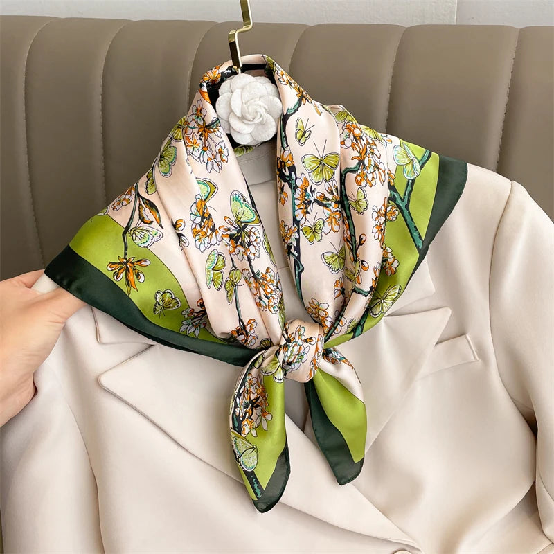 InMyEndz Queens Silk Scarf – Street Luxe Square Edition