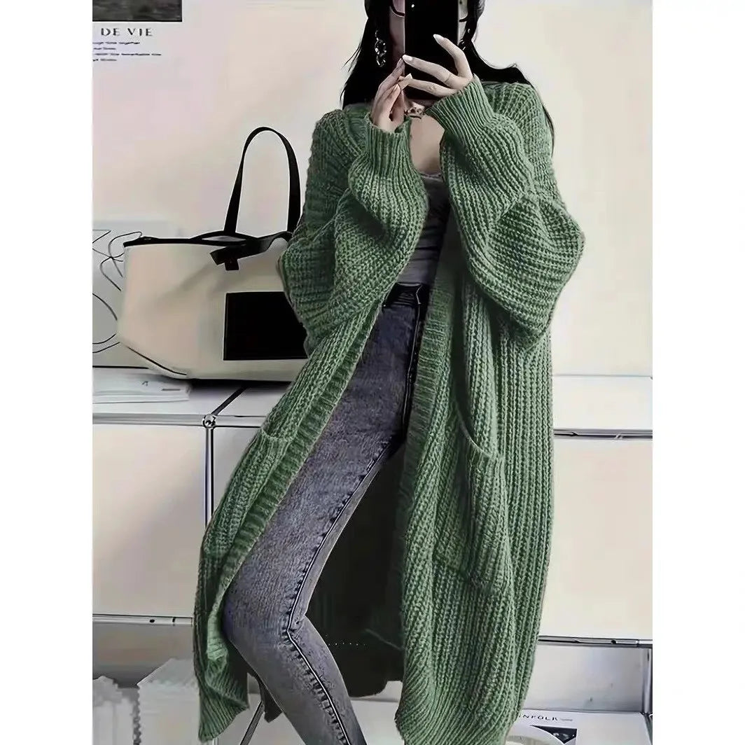 InMyEndz Queens Long Knit – Cozy Prestige Cardigan