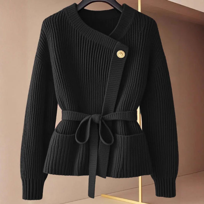 InMyEndz Queens Knit Coat – Autumn Royal Edition