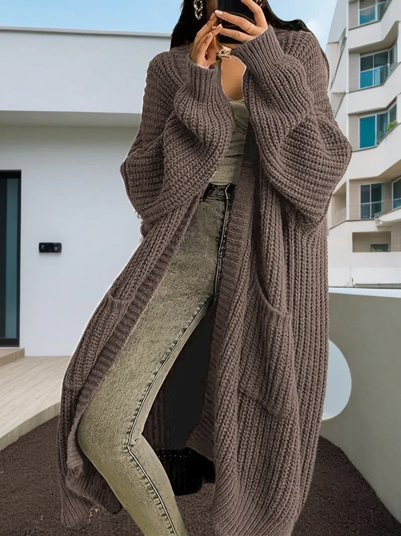 InMyEndz Queens Long Knit – Cozy Prestige Cardigan