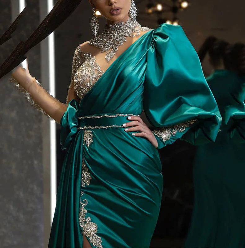 InMyEndz Queens Golden Fishtail Gown – Banquet Empire Edition