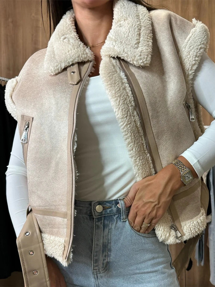 InMyEndz Queens Sherpa Vest – Street Luxe Winter Edition