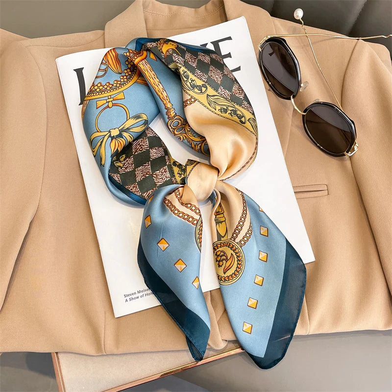 InMyEndz Queens Silk Scarf – Street Luxe Square Edition