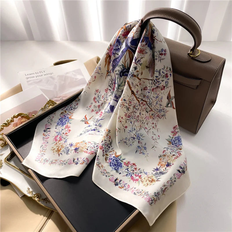 InMyEndz Queens Silk Scarf – Street Luxe Square Edition