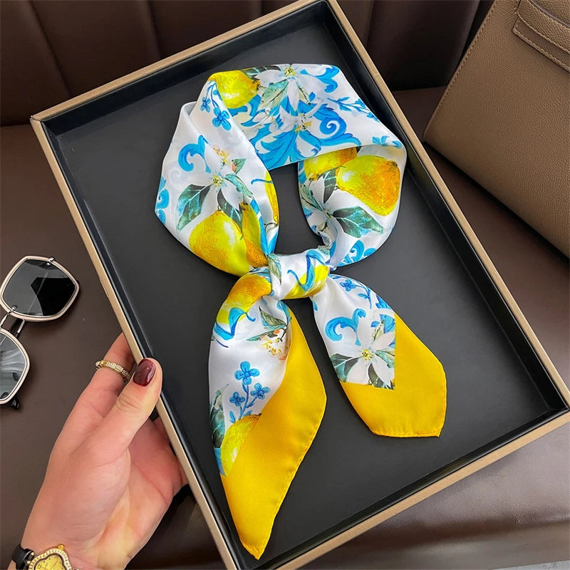 InMyEndz Queens Silk Scarf – Street Luxe Square Edition