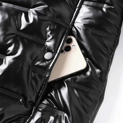 InMyEndz Elite “Bandito Lustri” Glossy Hooded Padded Parka