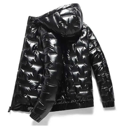 InMyEndz Elite “Bandito Lustri” Glossy Hooded Padded Parka