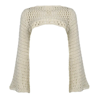 InMyEndz Queens Crochet Crop – Summer Mesh Heat