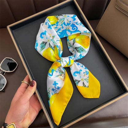 InMyEndz Queens Silk Scarf – Street Luxe Square Edition